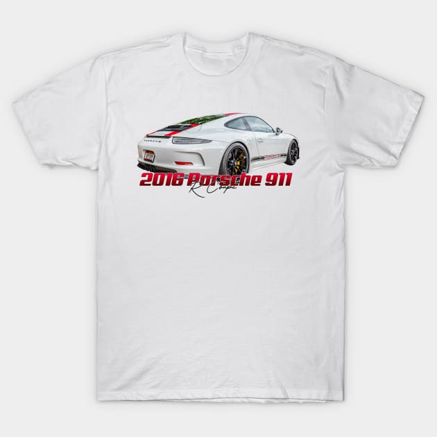 2016 Porsche 911 R Coupe T-Shirt by Gestalt Imagery